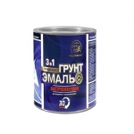 ГРУНТ-ЭМАЛЬ быстросох. СЕРАЯ 0.9 кг (Радуга маллер)